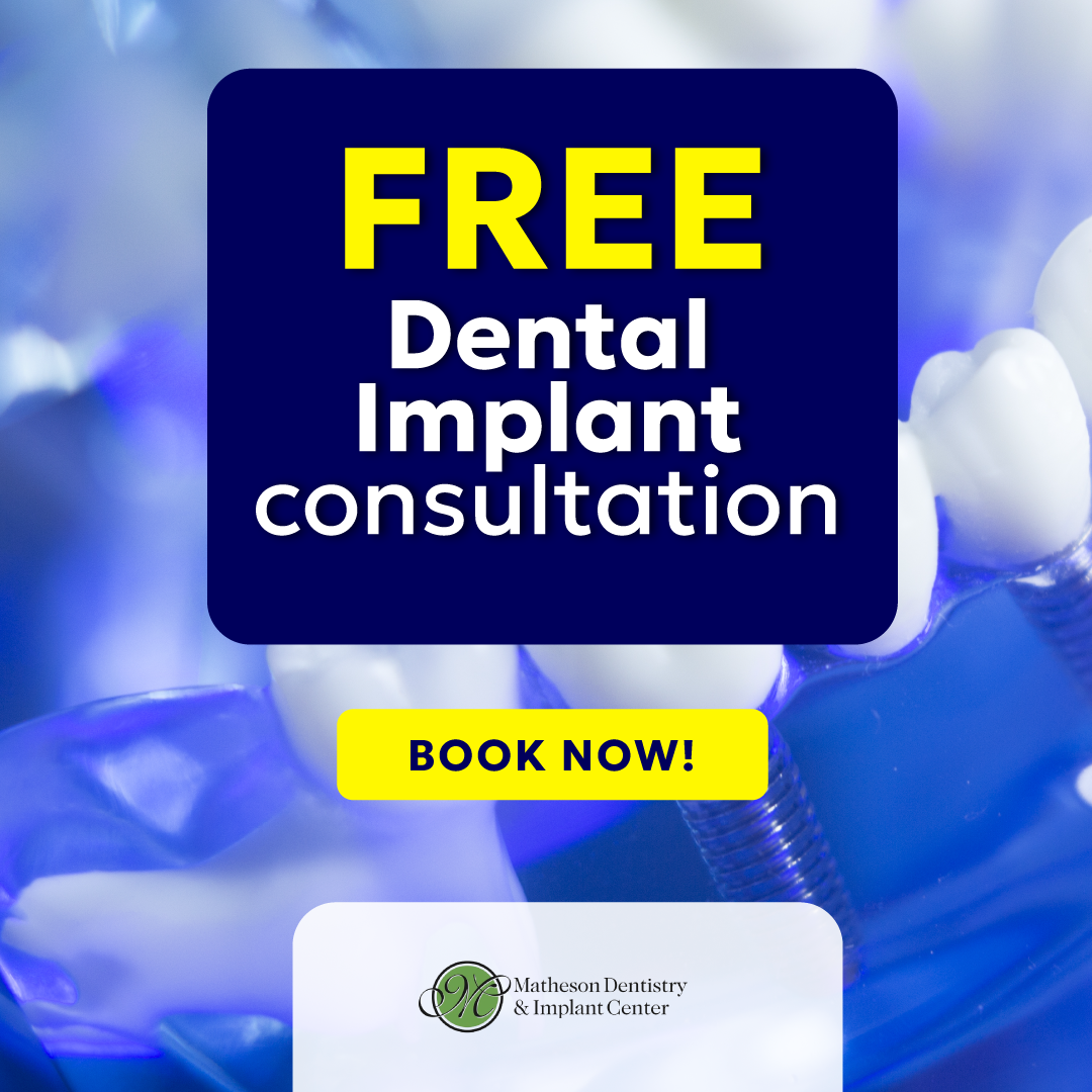 Matheson Dentistry Implant Dentist ad creative