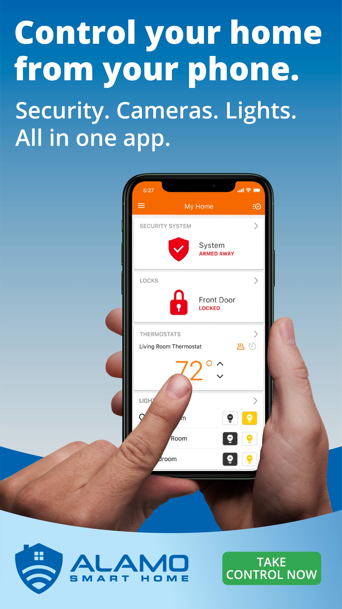Alamo Smart Home Electrician ad creative