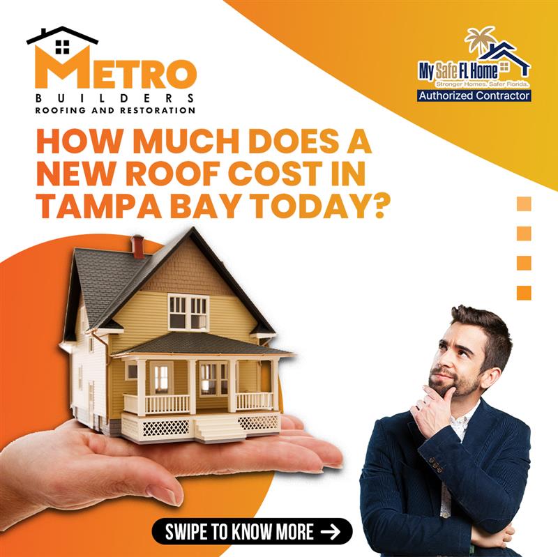 Metro Builders Tampa Bay Roofing ad creative