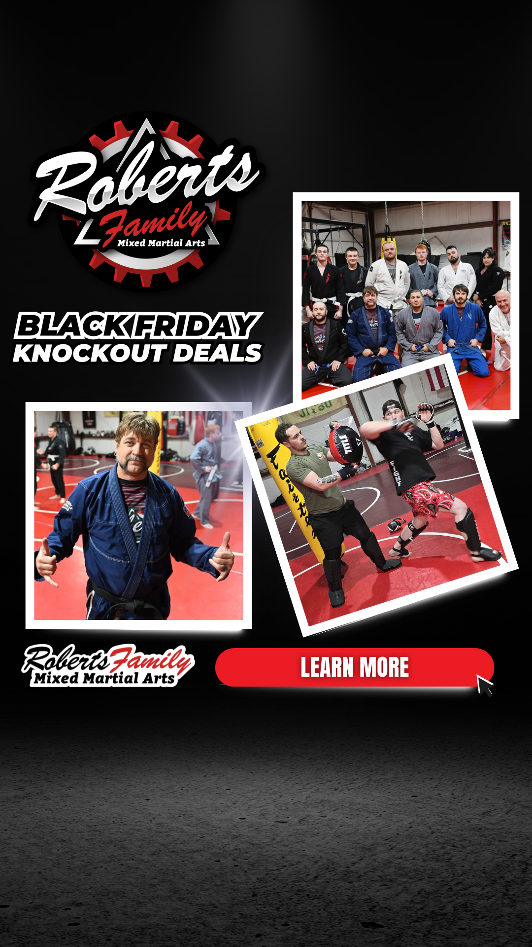 Roberts Family Mixed Martial Arts Martial Arts ad creative