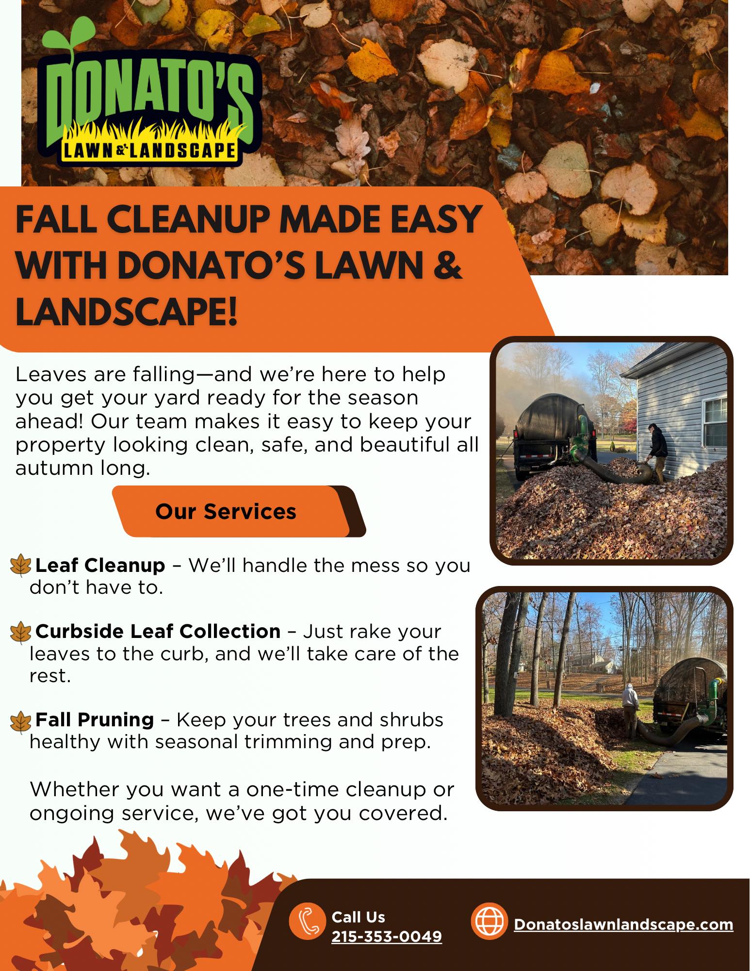 Donato's Lawn & Landscape LLC Landscaping ad creative