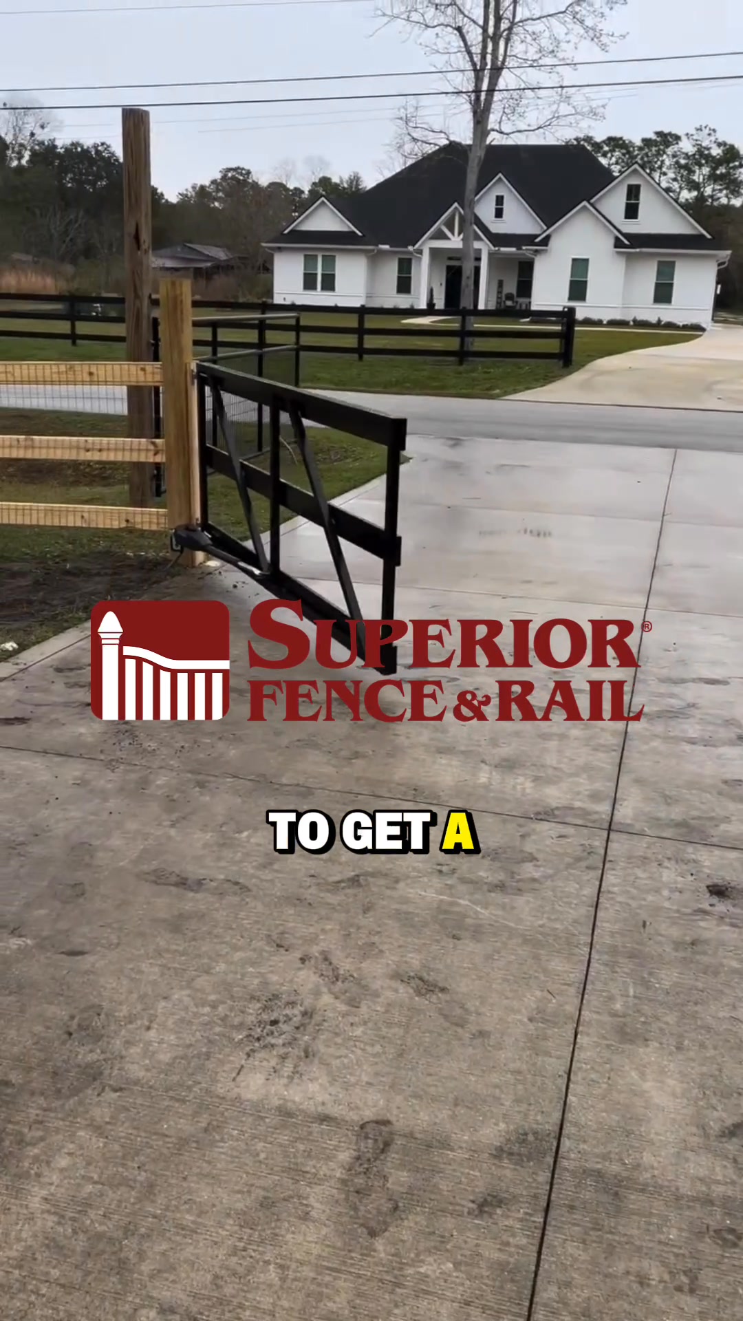 Stop Getting Out in the Rain to Open Your Gate. 🌧️