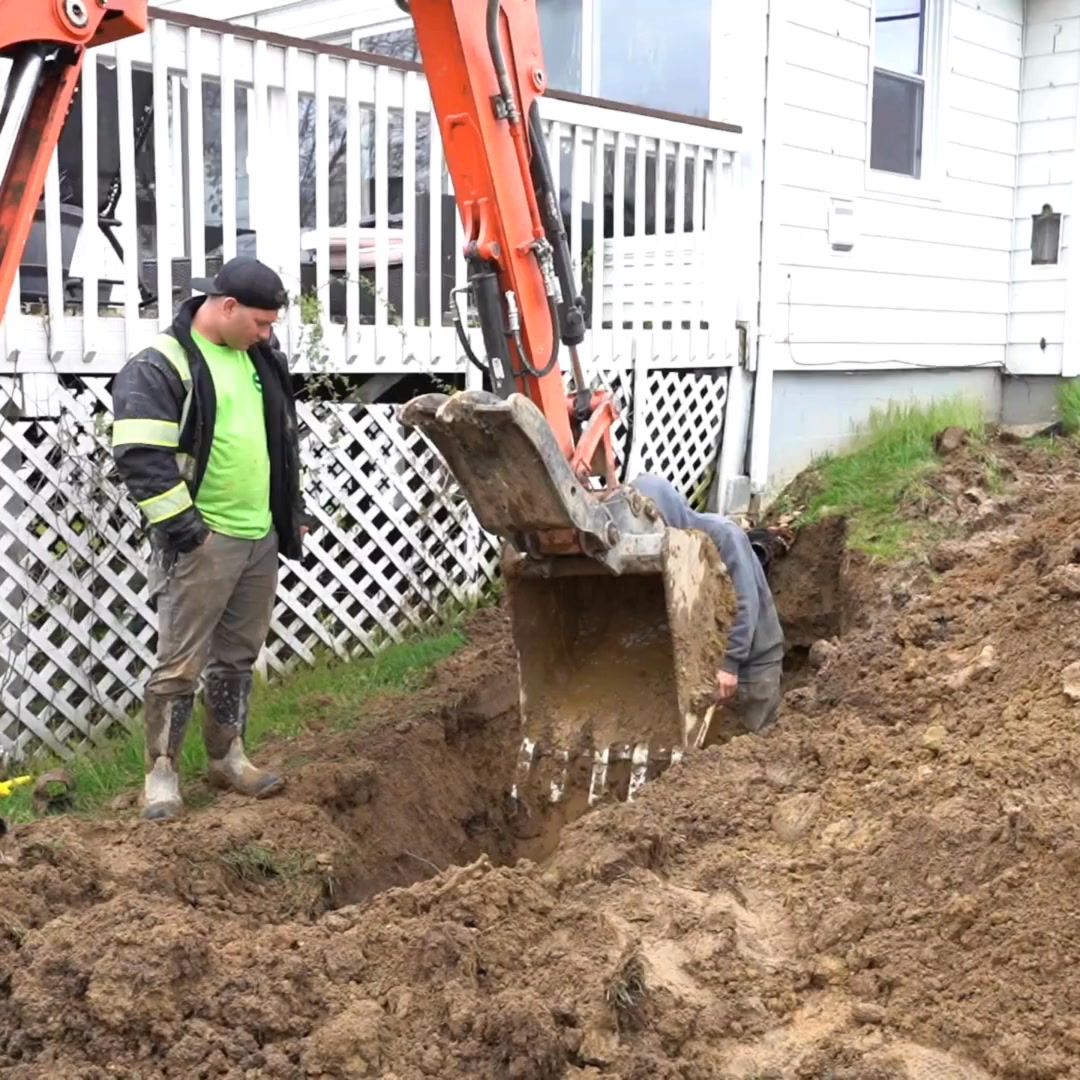 Chris Stupak Property Maintenance and Excavation General Contractor ad creative