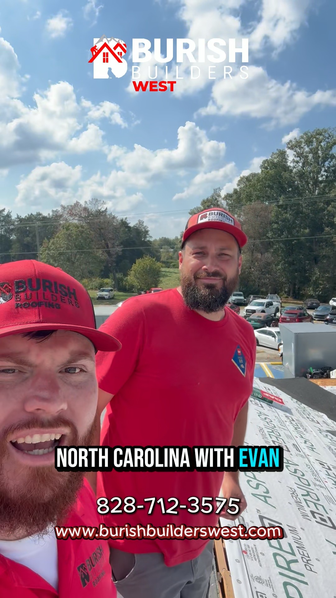 Burish Builders West Roofing ad creative