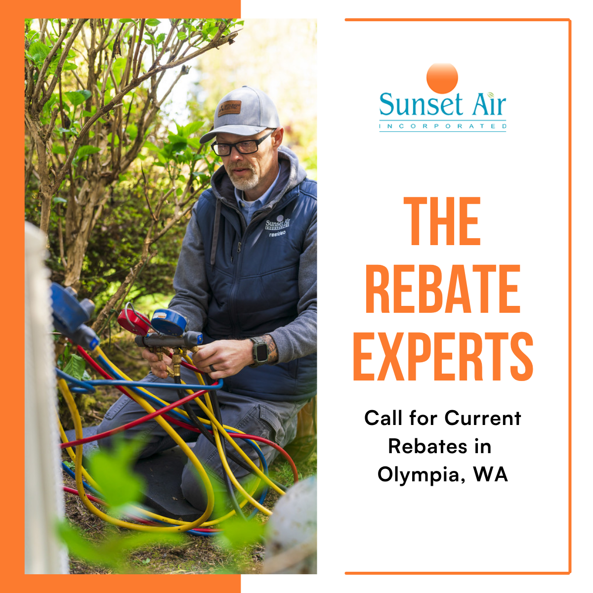 Sunset Air HVAC ad creative