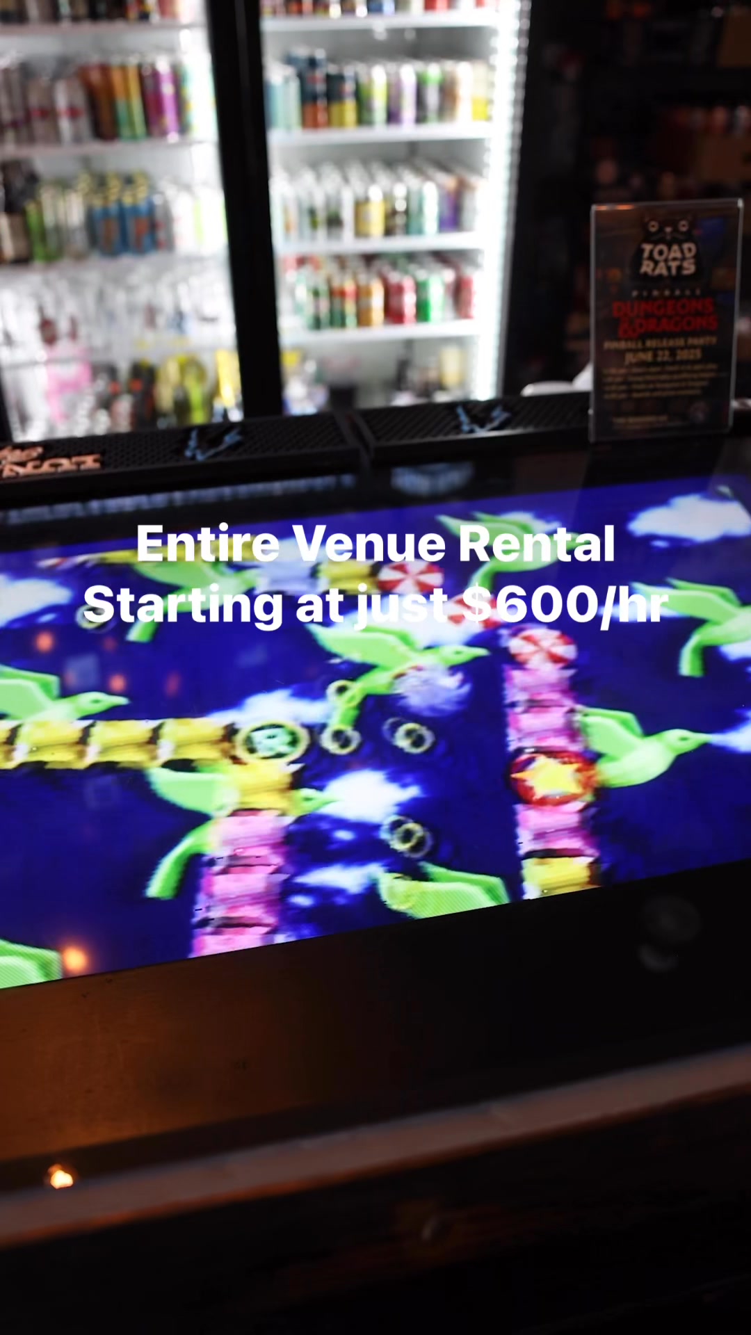 The Bearded Ax Event Venue ad creative