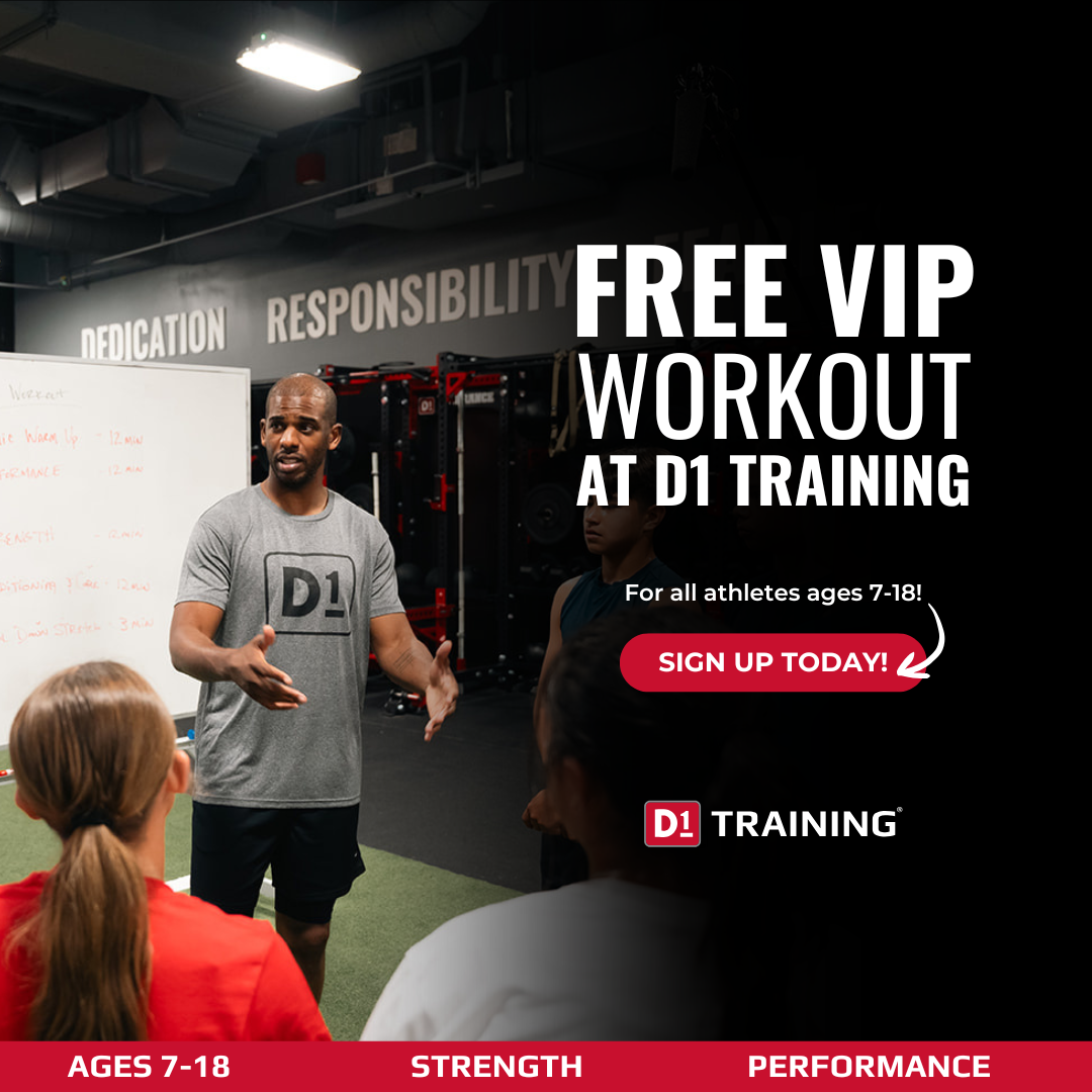 D1 Training Gulf Breeze Sports Lessons ad creative