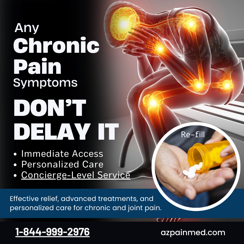 AZ Pain Medicine Clinic - AZ Primary Care ad creative