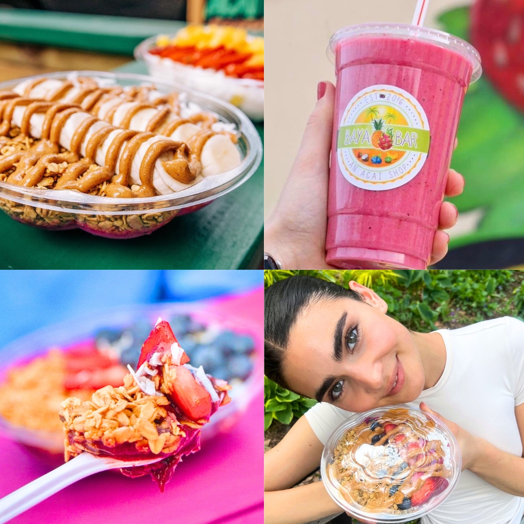 Try Acai Bowls, Smoothies, Toasts & Fresh Juices 🍓