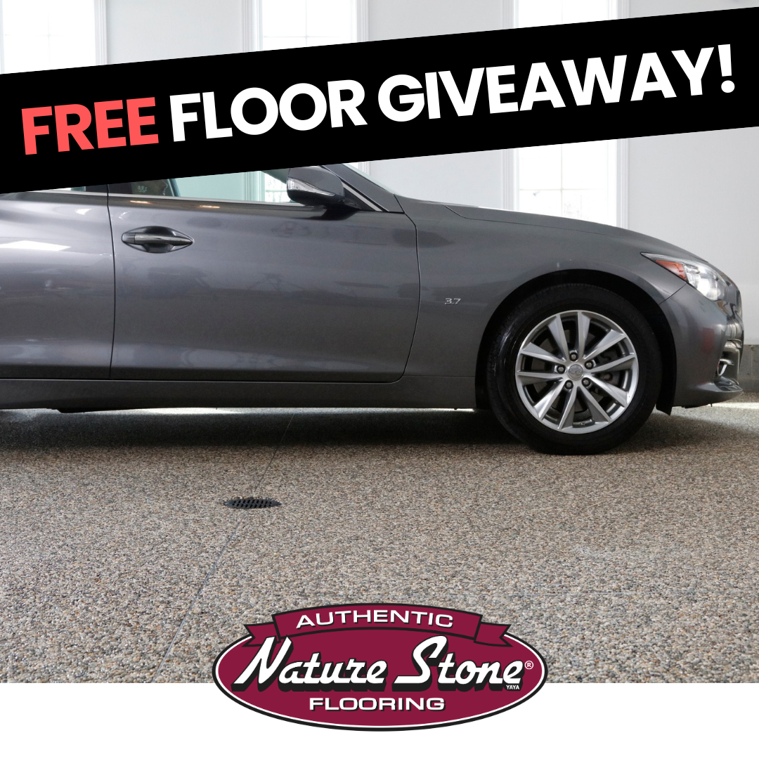 Win a FREE Nature Stone floor for your garage or basement!