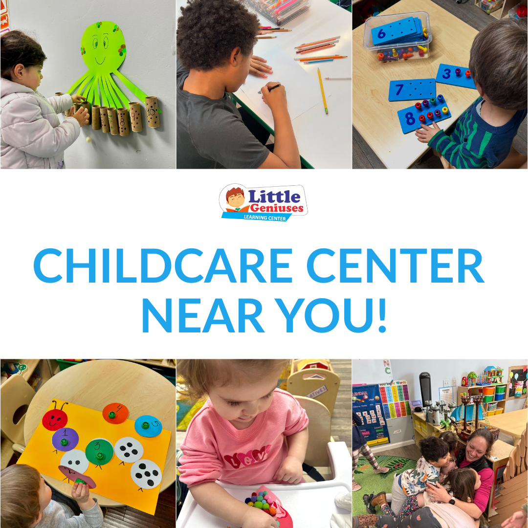 Little Geniuses Learning Center Preschool ad creative