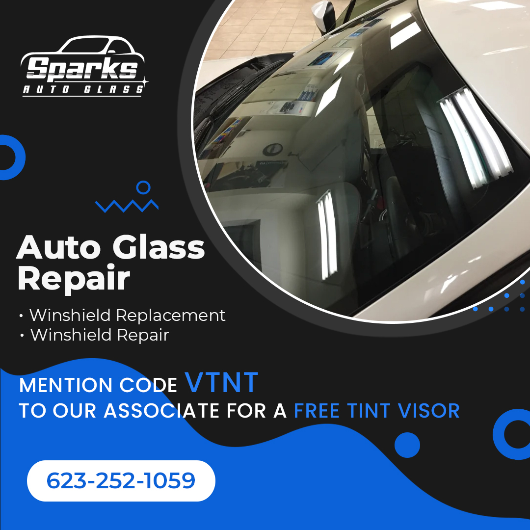 Sparks Auto Glass: Expert calibrations & premium tinting. Call, text, or get an instant quote for transparent pricing. We handle insurance too!