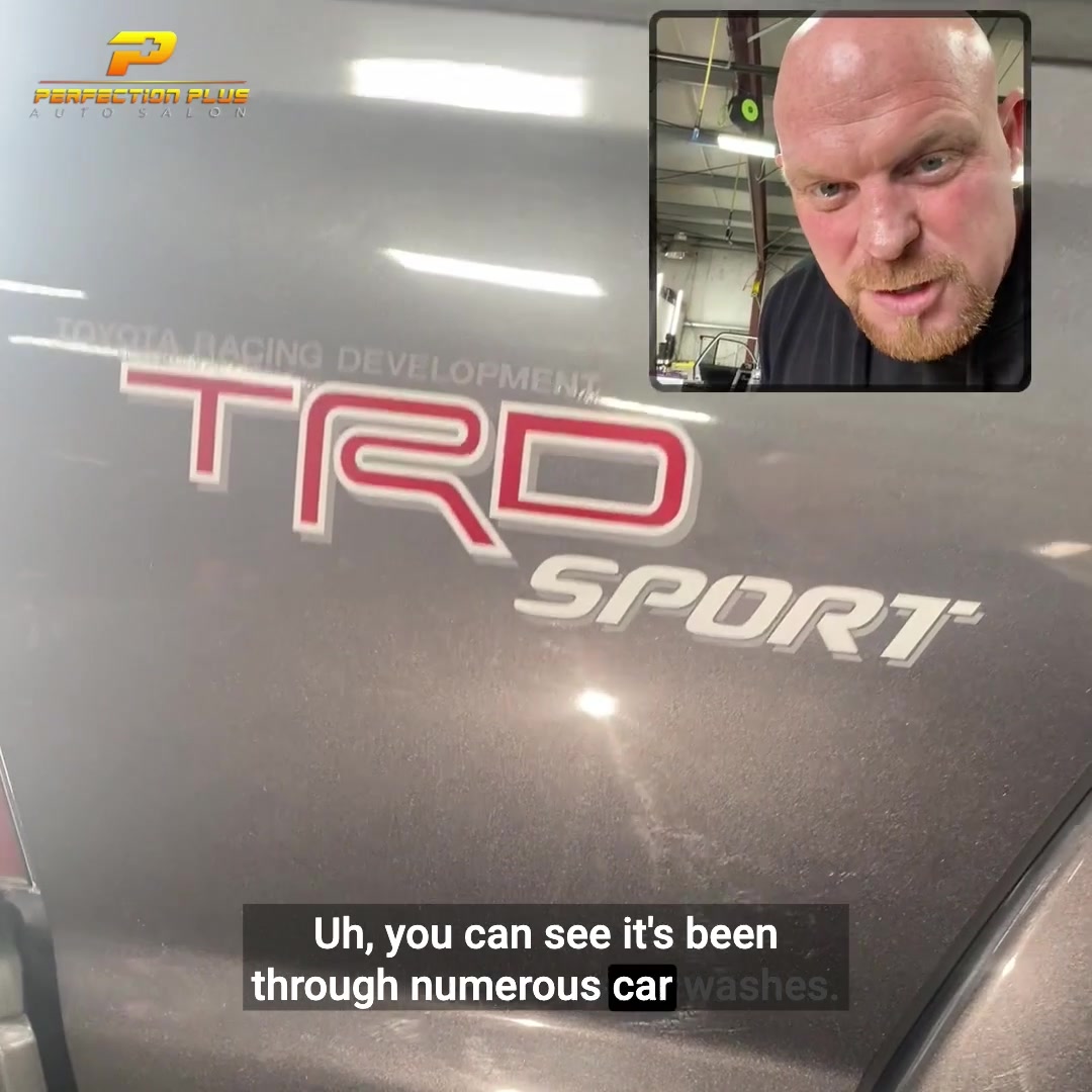 Perfection Plus Auto Salon Auto Detailing ad creative