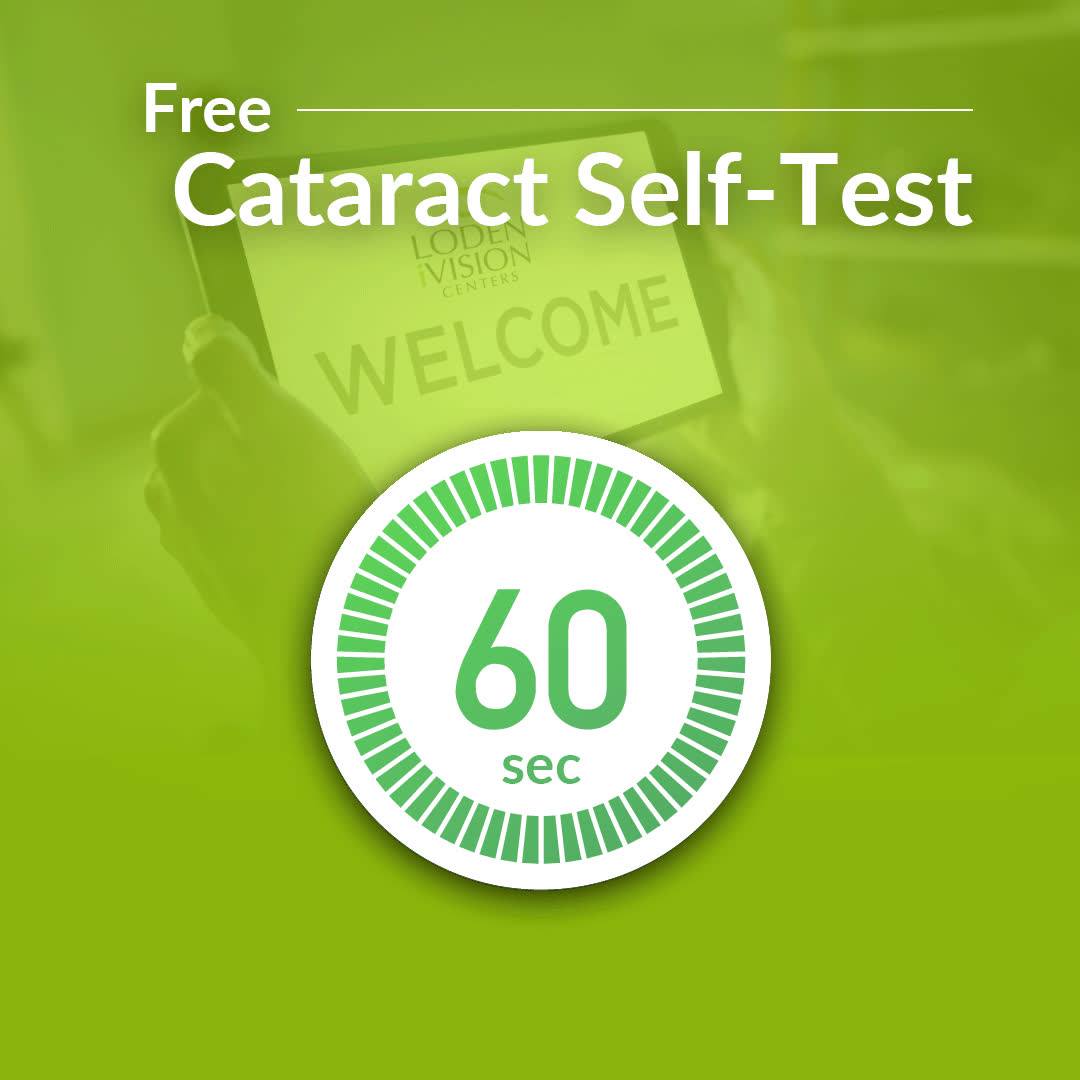 Take our Cataract Self-Test