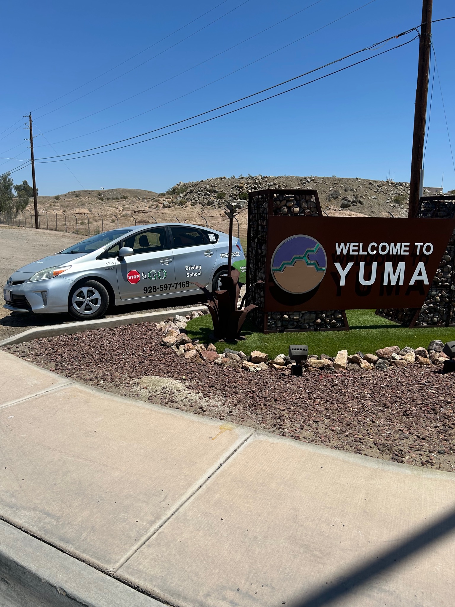 Yuma Stop and Go Driving School Driving School ad creative