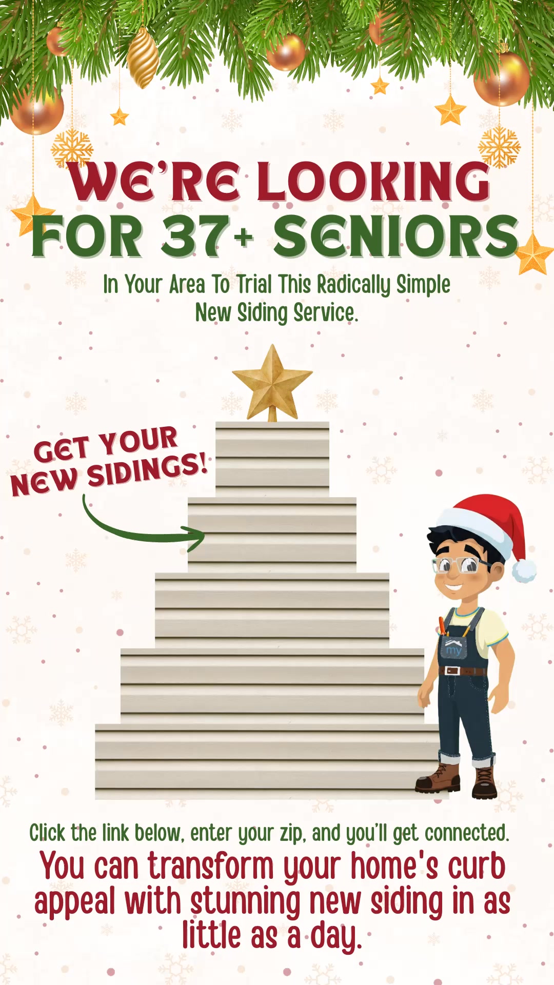 Smart Savers Club Siding & Exterior ad creative