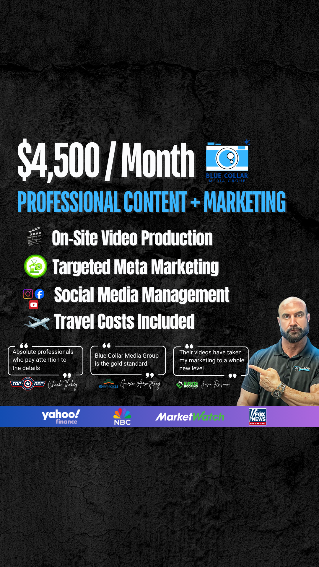 Blue Collar Media Group LLC Digital Marketing Agency ad creative