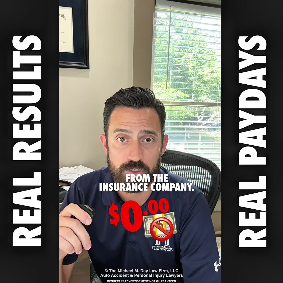 Michael M. Day Law Firm, LLC Personal Injury ad creative