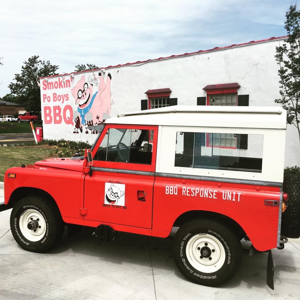 Smokin' Po Boys BBQ, Winder, GA. Restaurant ad creative