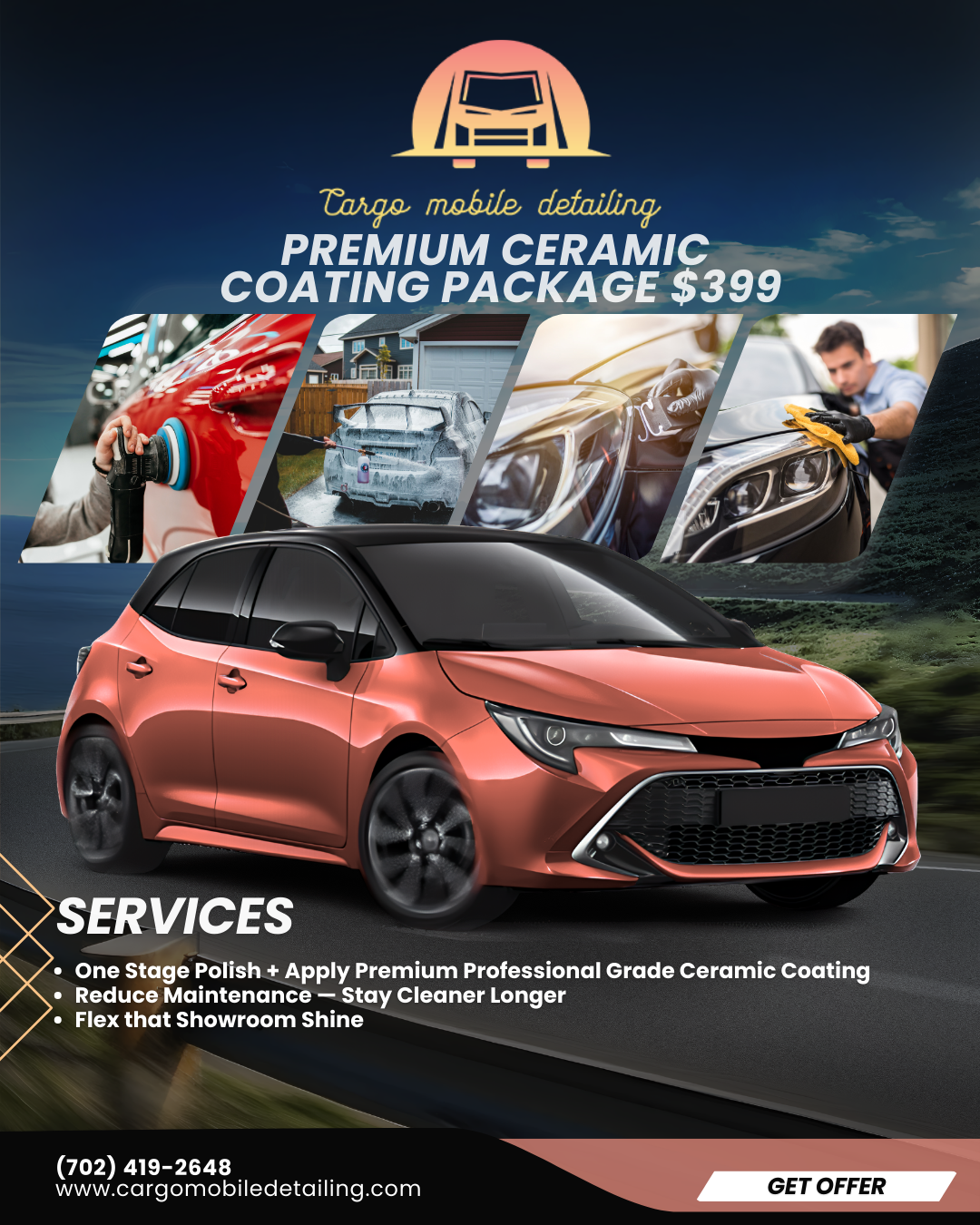 Shine That Lasts — Full Ceramic Coating for $399 ✨