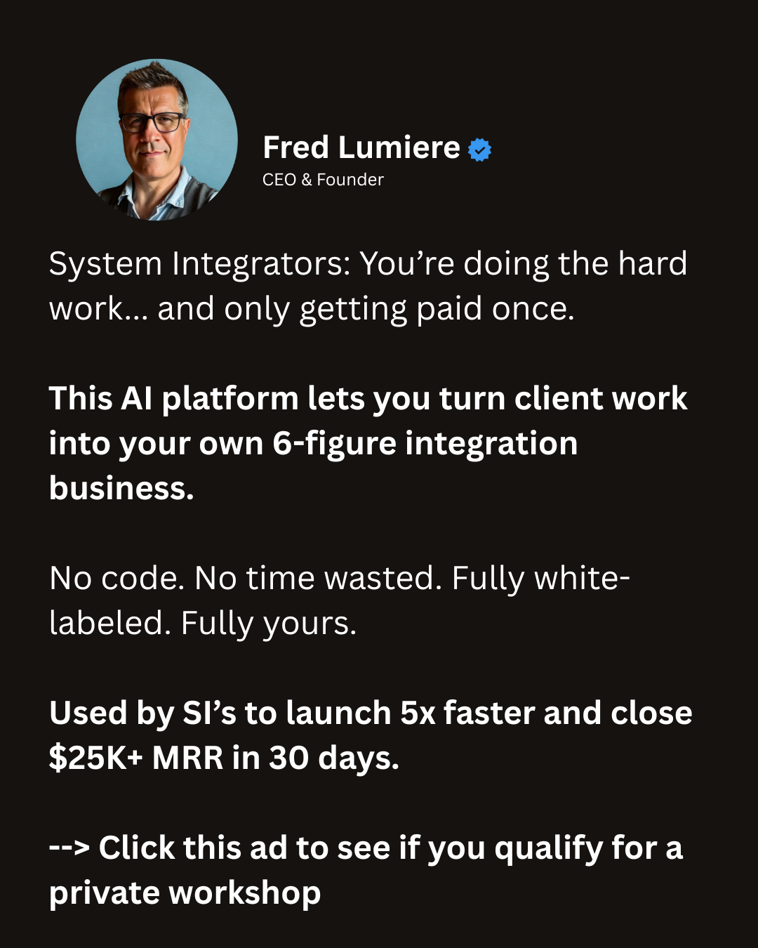 Apiant Software Dev Services ad creative