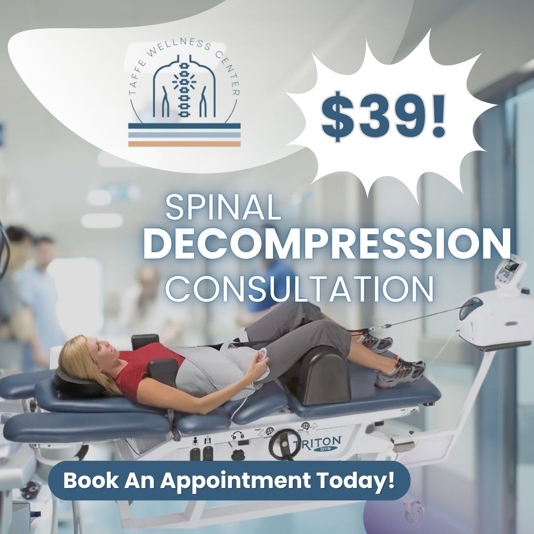 $39 Full Spinal Decompression + Laser Therapy Treatment