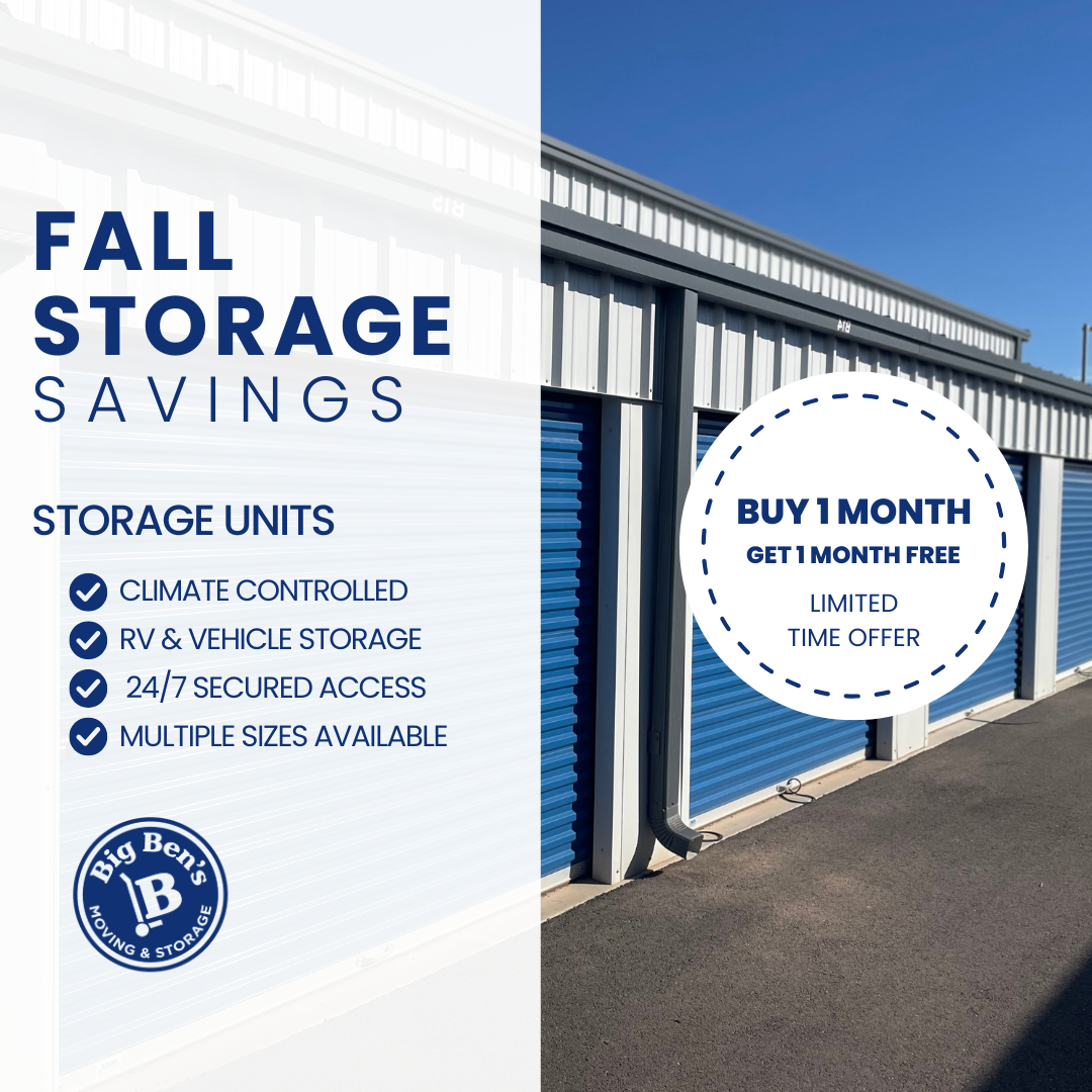 Lock In This Fall Storage Deal