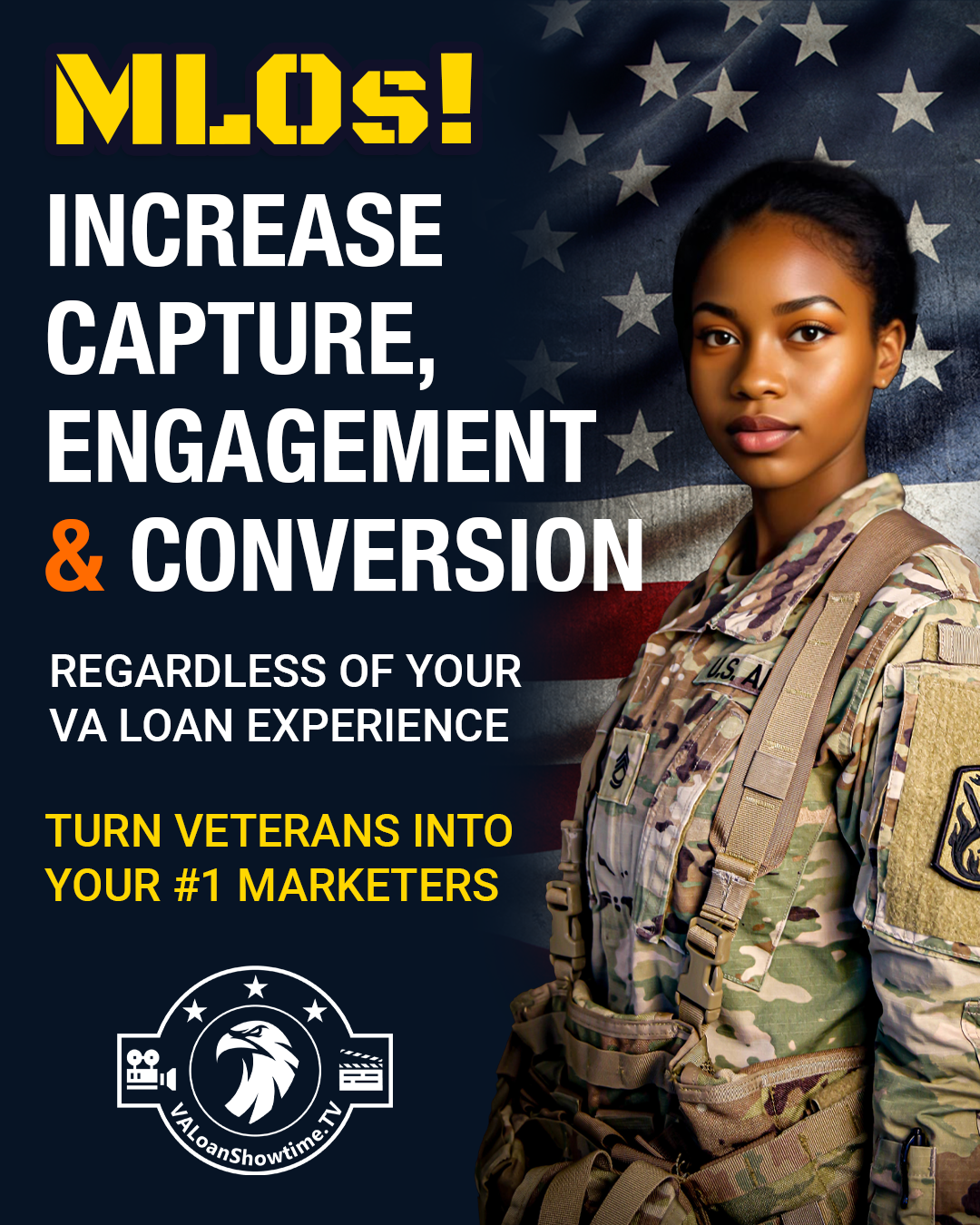 VALoanShowtime.tv Mortgage Broker ad creative