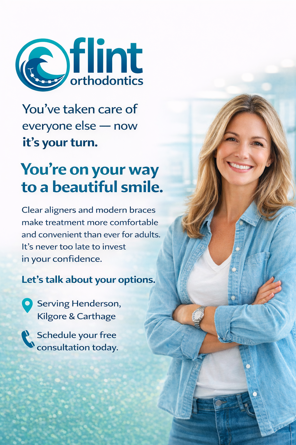 Kilgore Orthodontist | Henderson Orthodontist | Longview | Tyler | White Oak | Tatum | Gladewater | Carthage - Flint Orthodontics