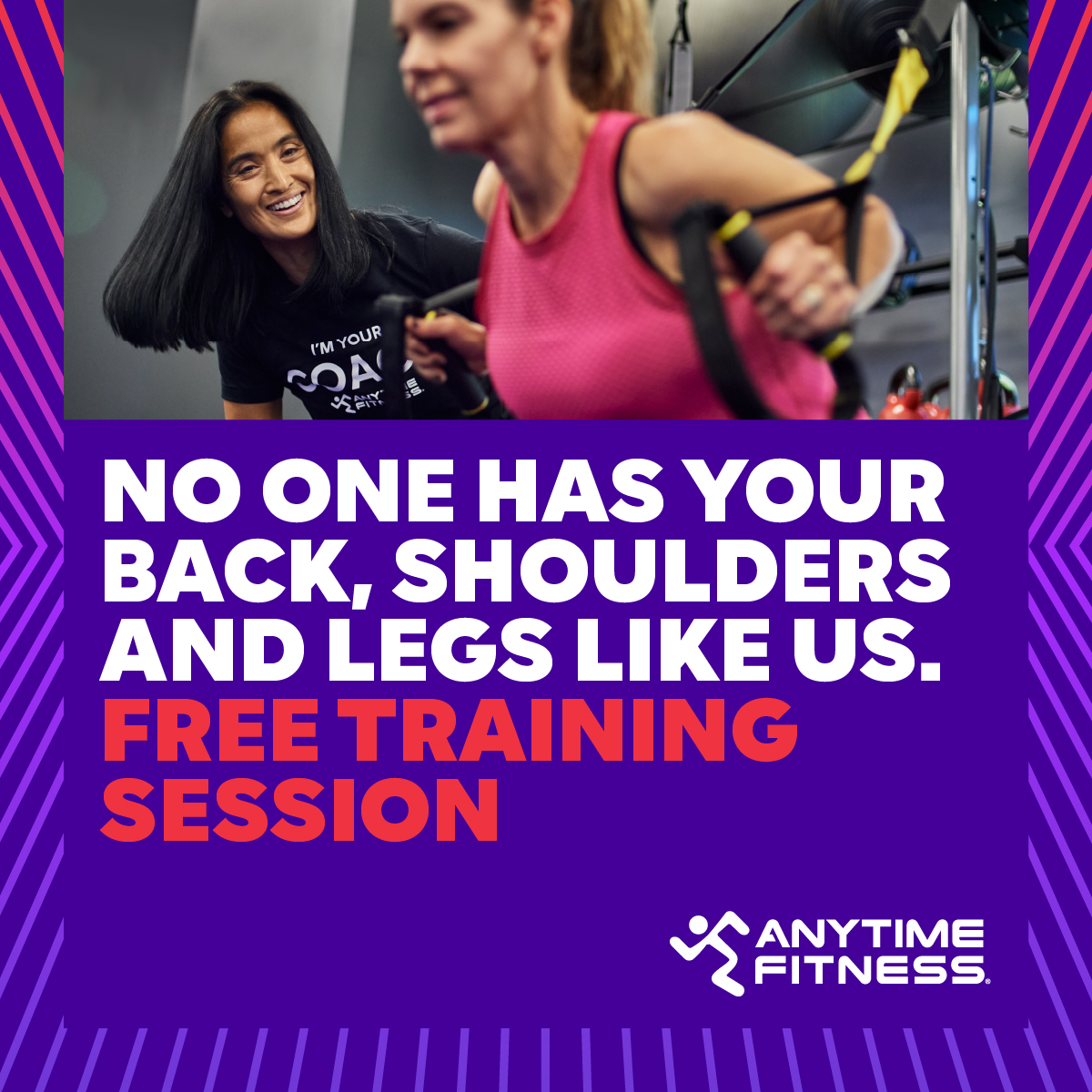 Anytime Fitness Daphne Gym ad creative