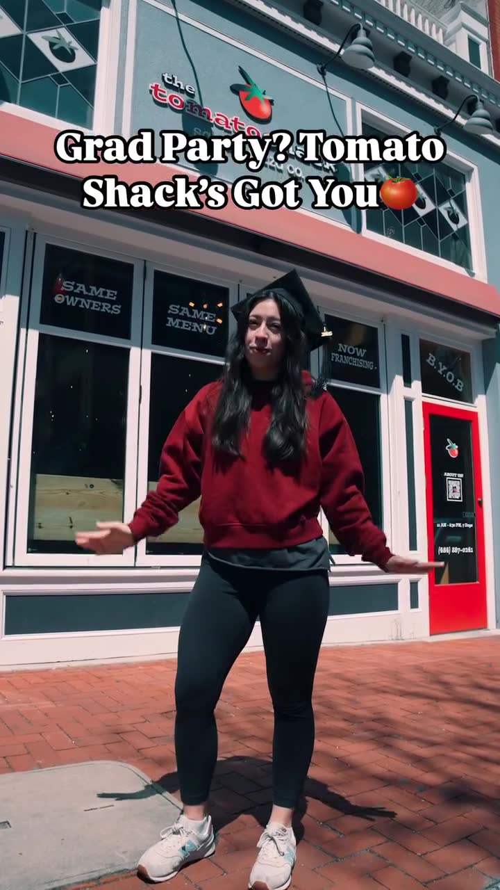 The Tomato Shack salad & pizza co. Catering ad creative