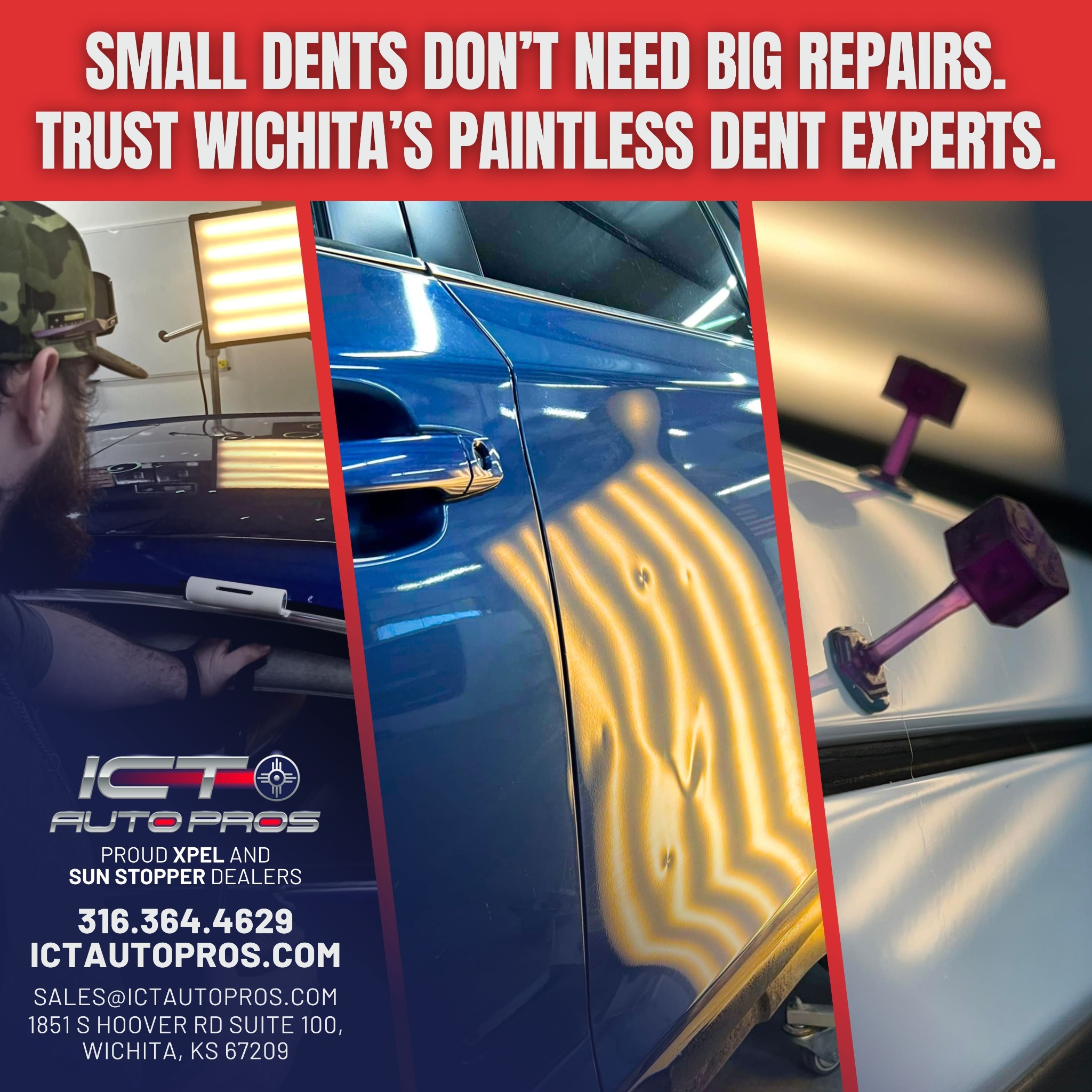 ICT Auto Pros | Wichita, KS | PDR, Clear Bra, Ceramic Coating