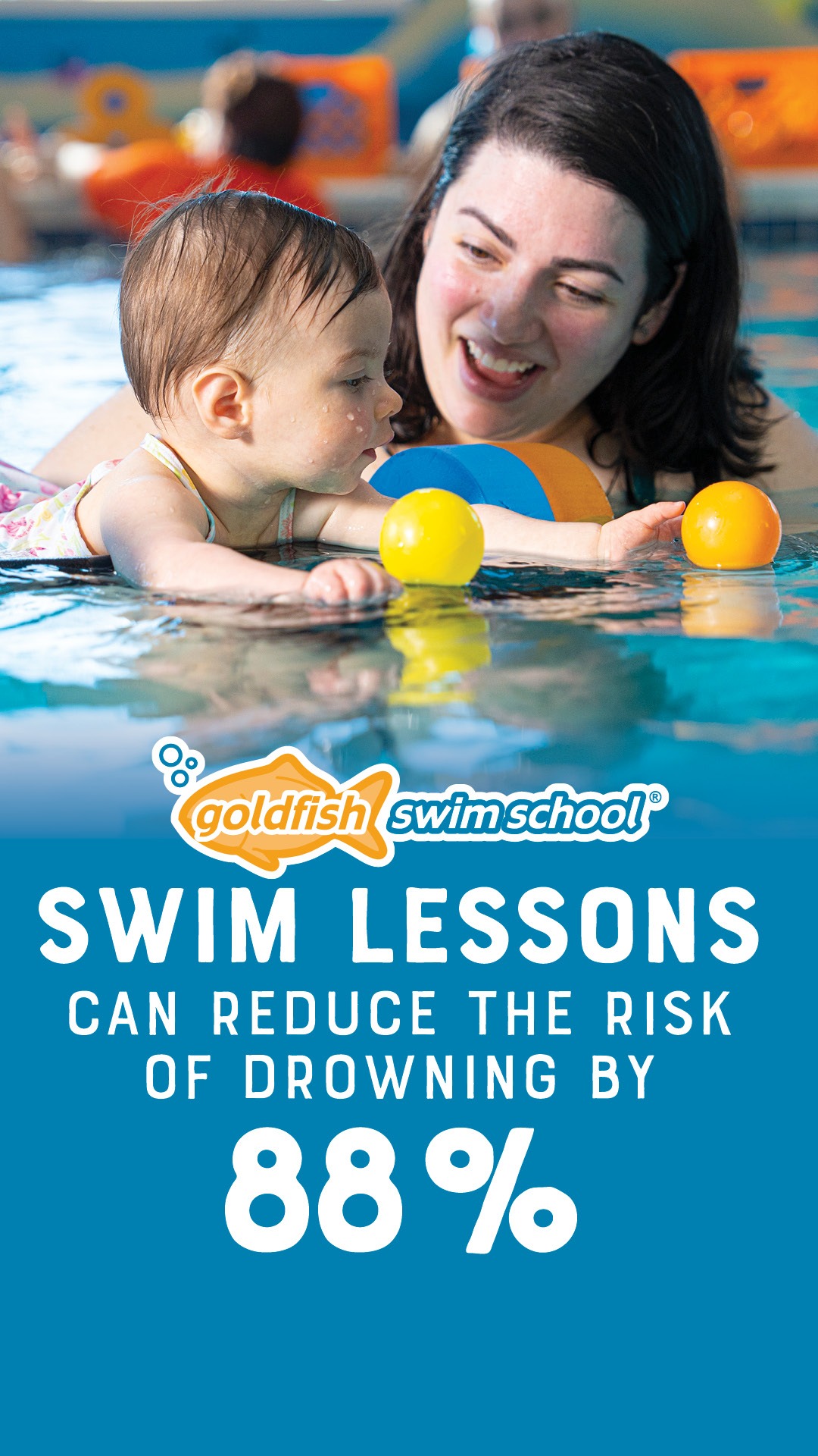 Goldfish Swim School - Williamsville Sports Lessons ad creative