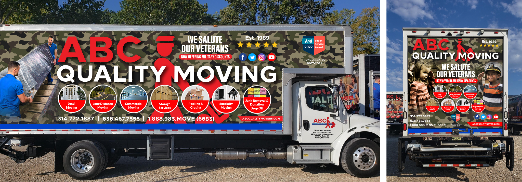 Professional, insured moving company
