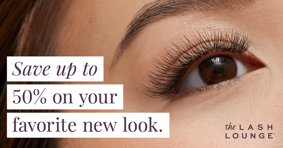The Lash Lounge Eyelash & Brow Studio ad creative