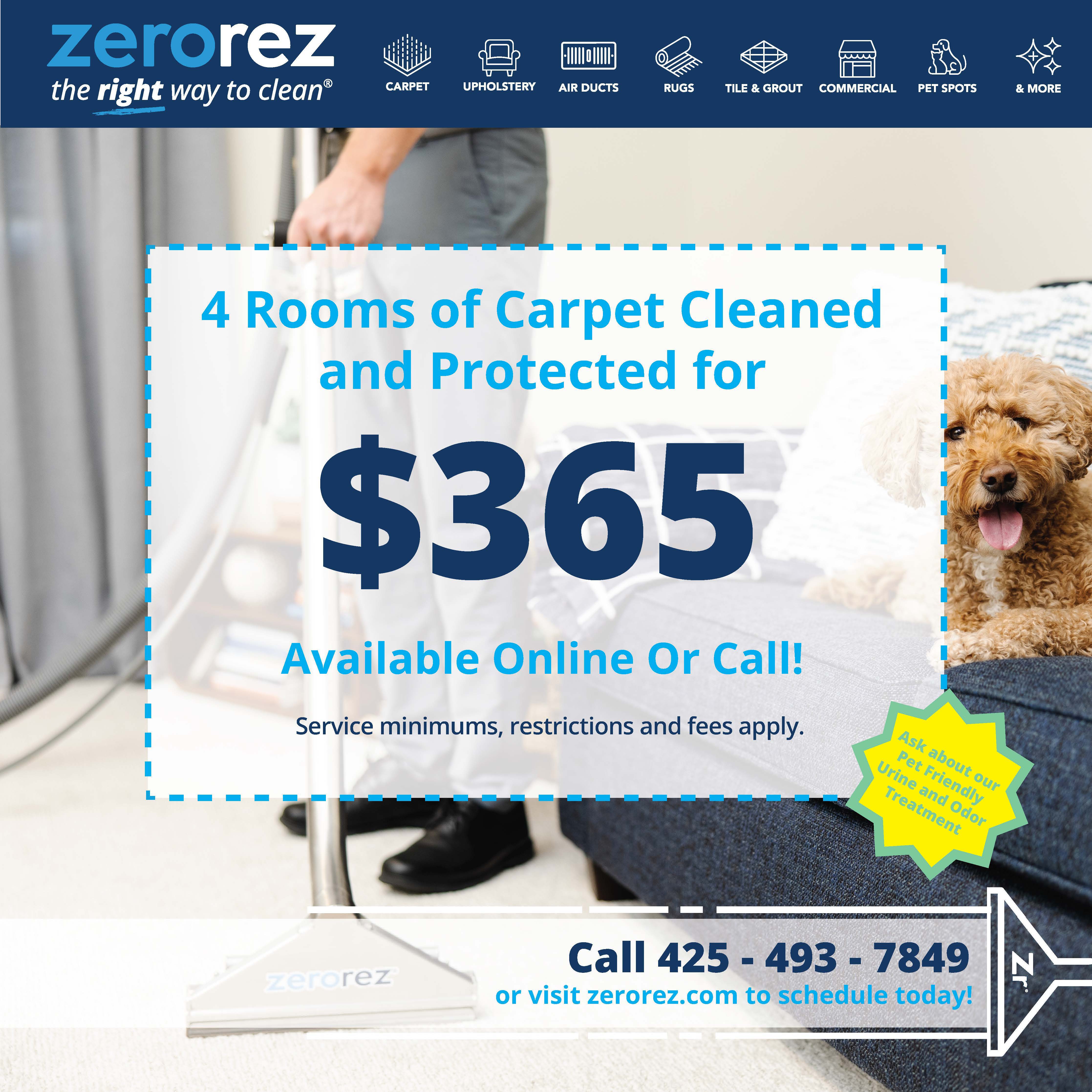 Visit Zerorez.com OR