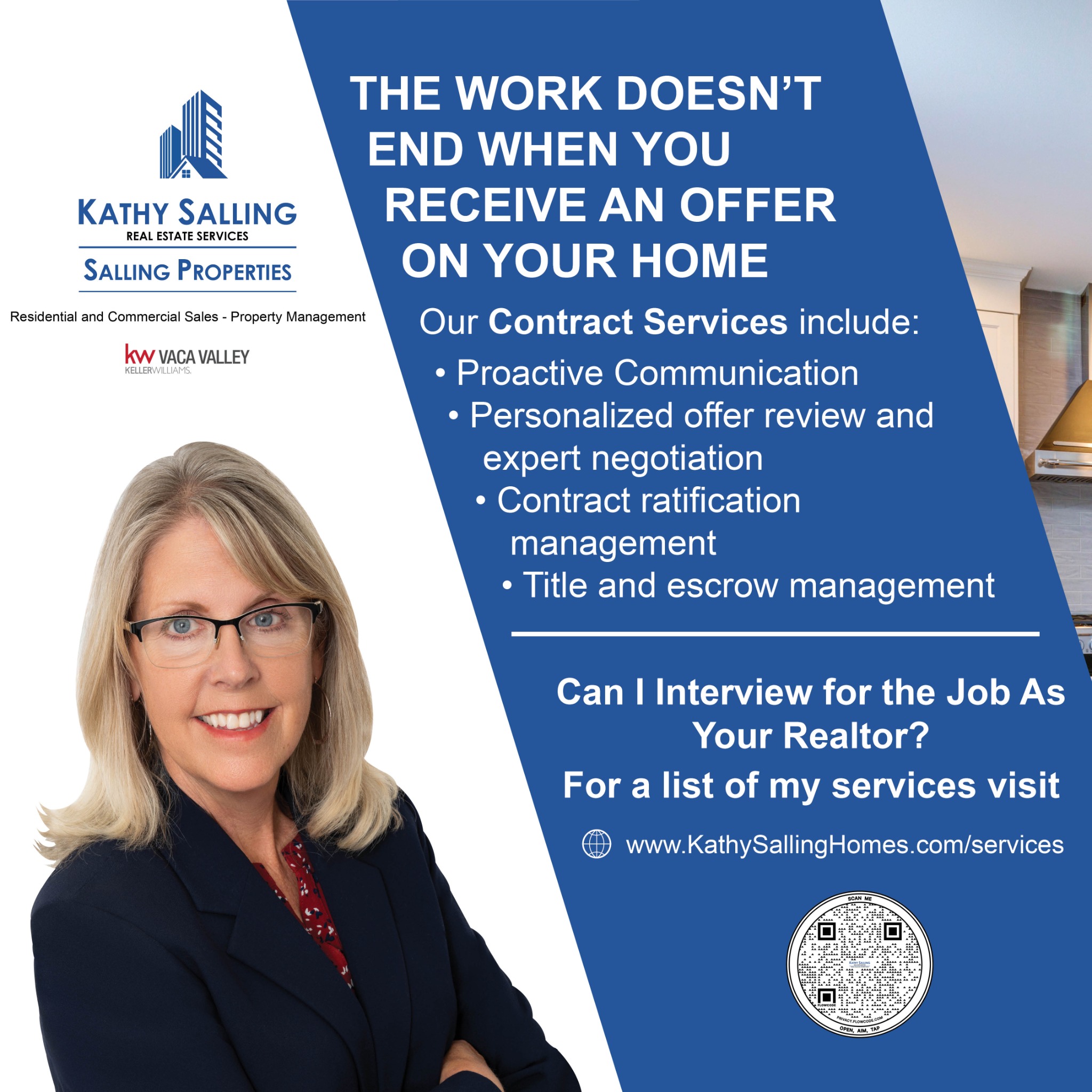Kathy Salling Real Estate Services Real Estate Agent ad creative