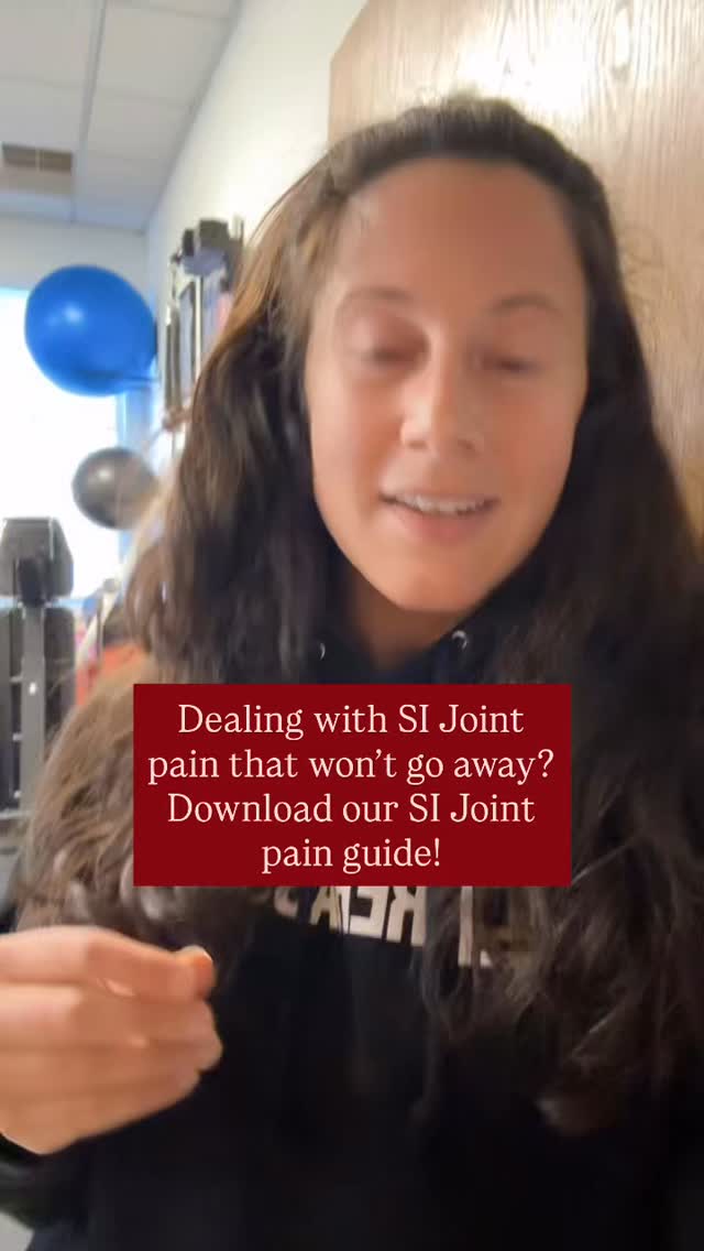 Is your SI Joint pain not going away?