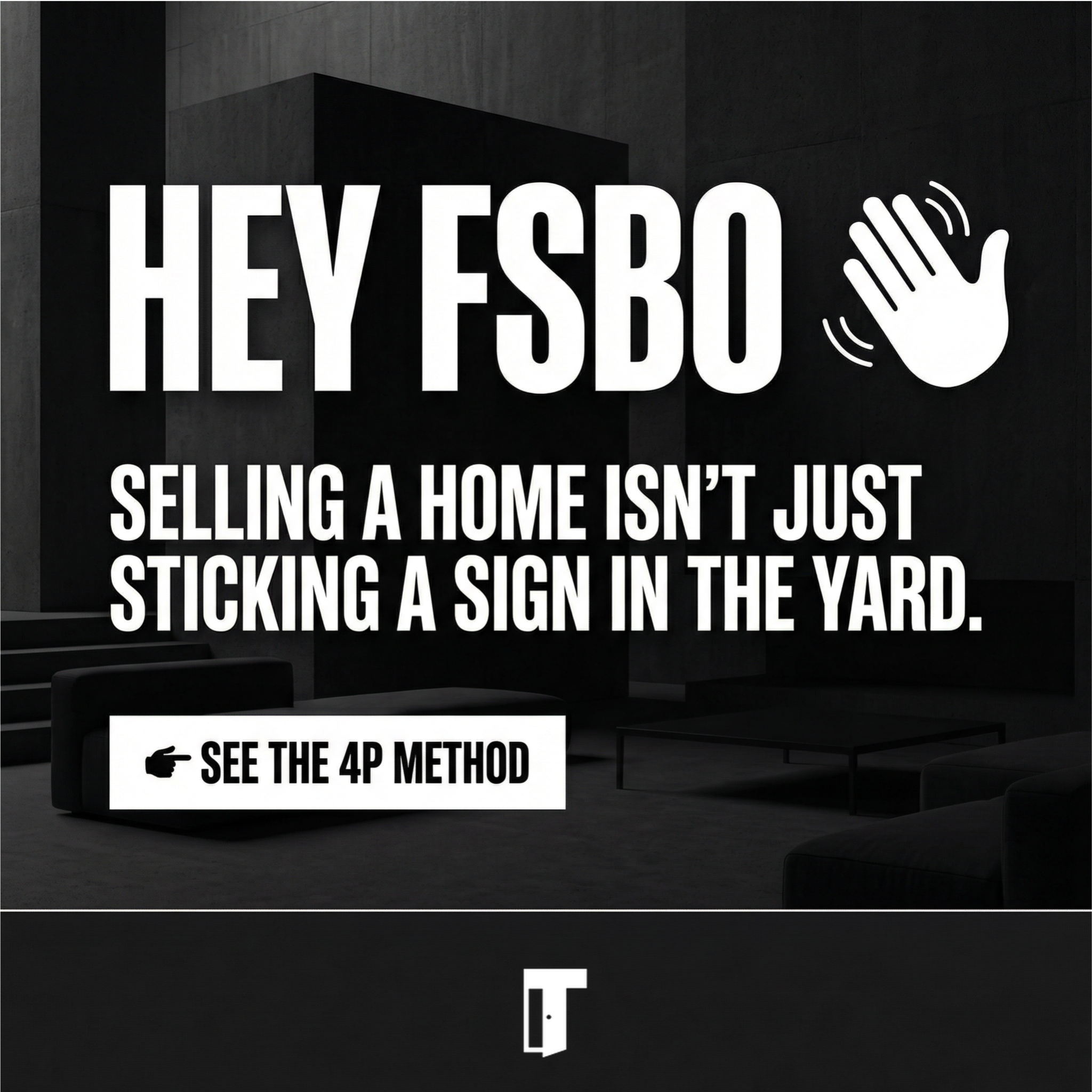 The Real T Group Real Estate Agent ad creative