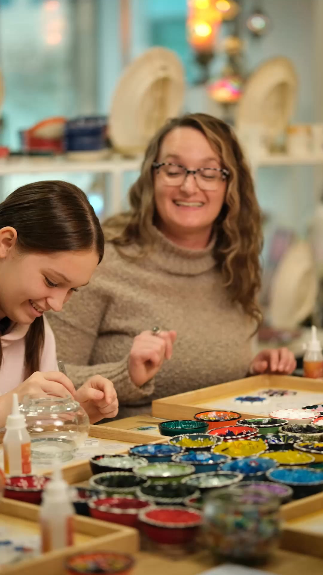 Mosaic Art Studio Art Classes ad creative