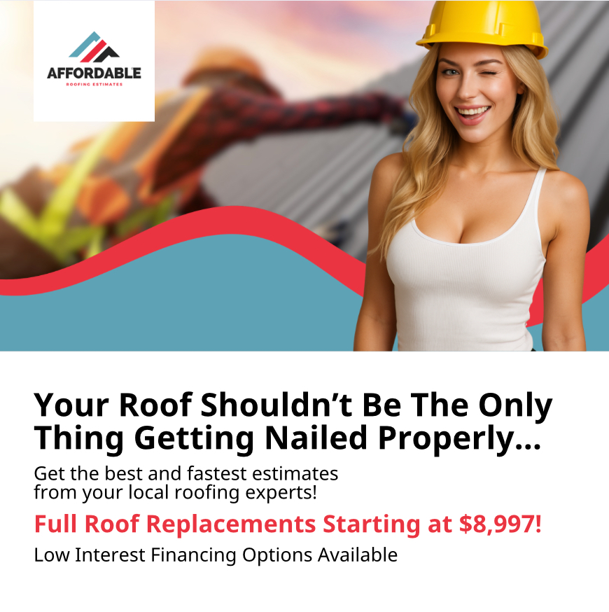 Affordable Roofing Estimates Roofing ad creative