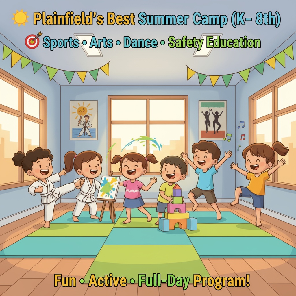 Plainfield's Best Summer Camp and Afterschool Program Preschool ad creative