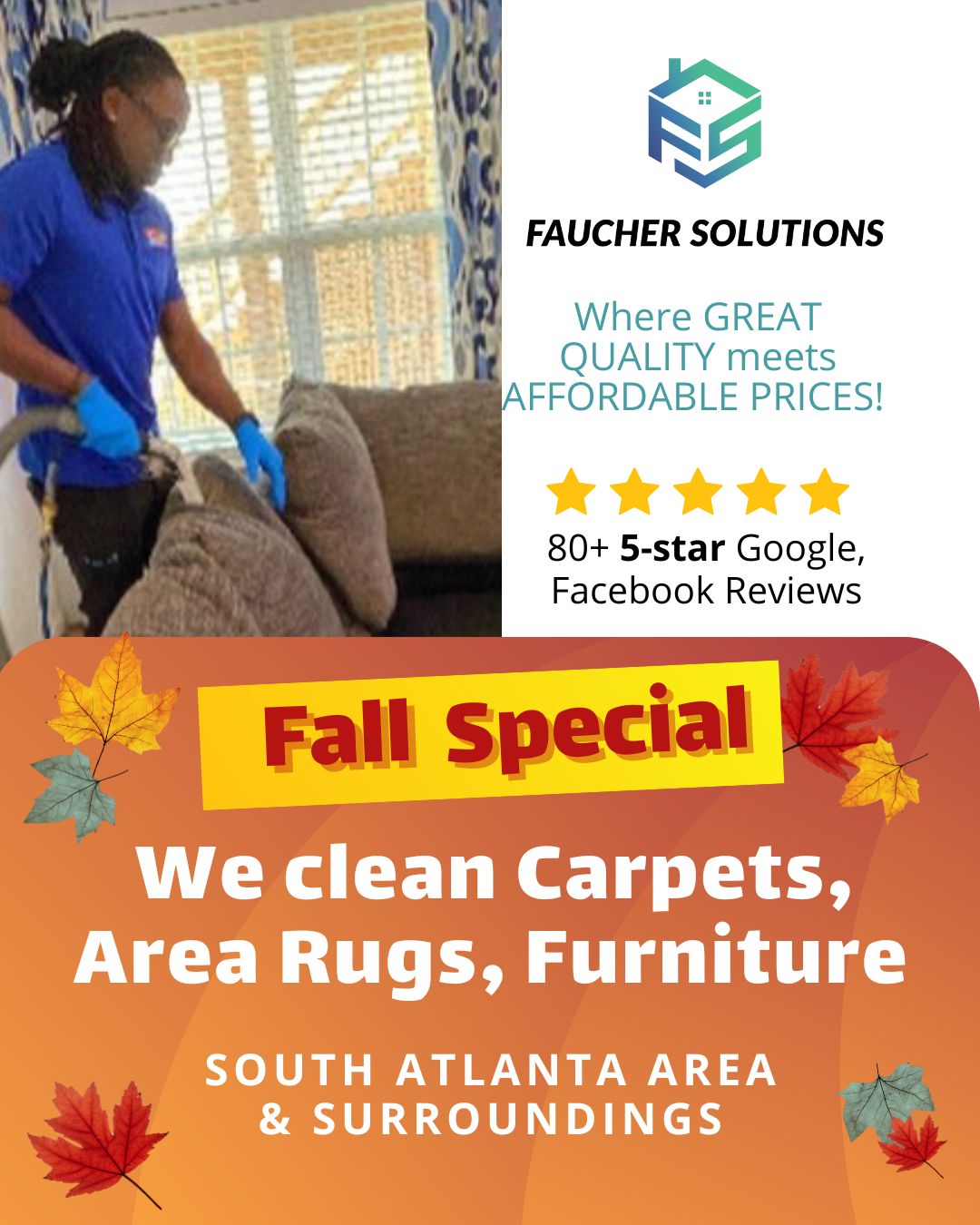 Carpet Cleaning Starting at $35 area