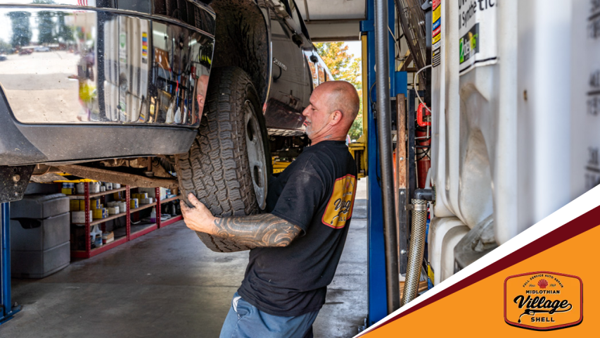 Midlothian Village Shell Auto Repair ad creative