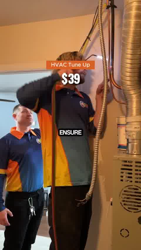 Complete Comfort Heating, Air, and Plum HVAC ad creative