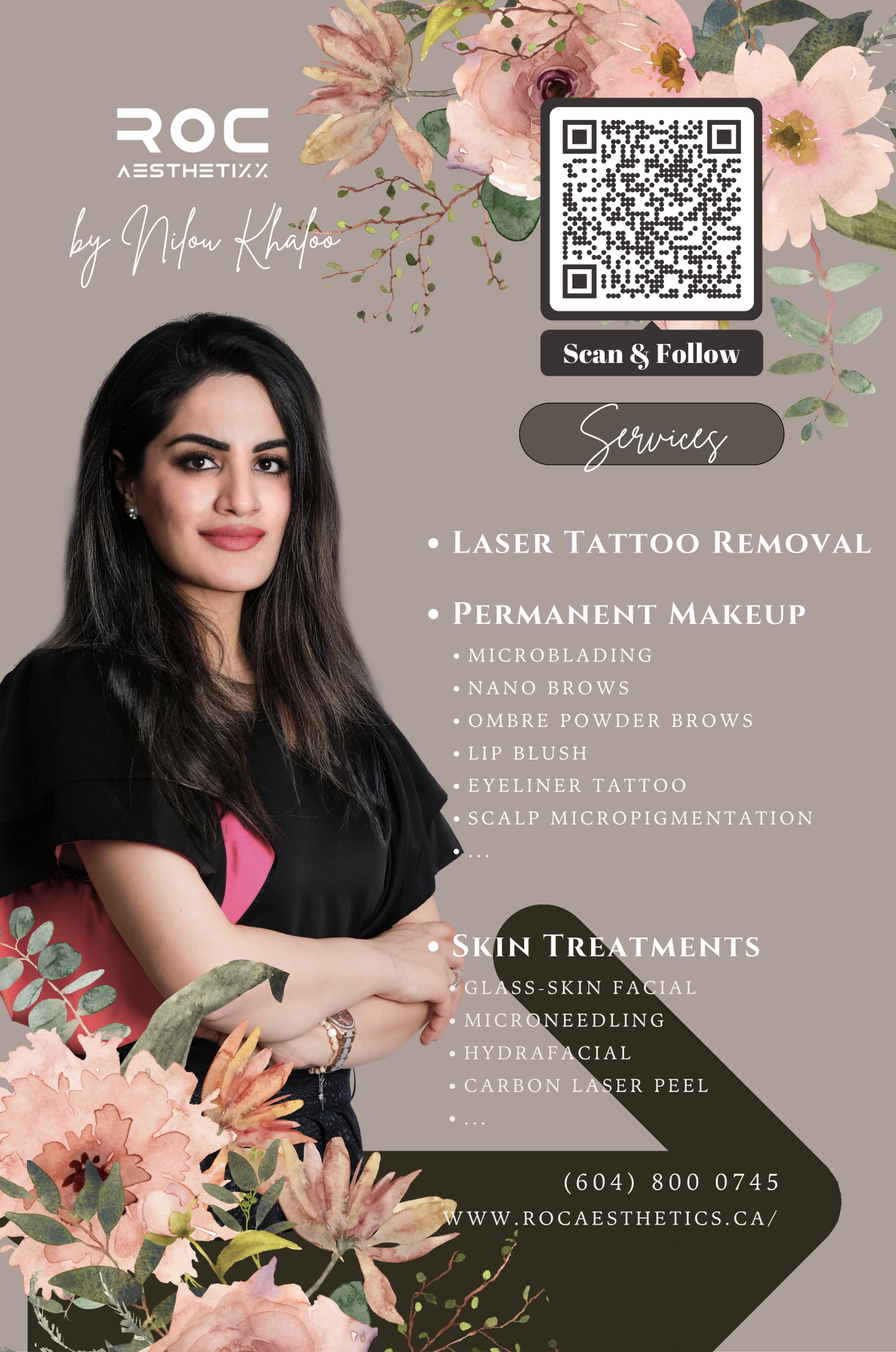 Roc Aesthetics Med Spa ad creative