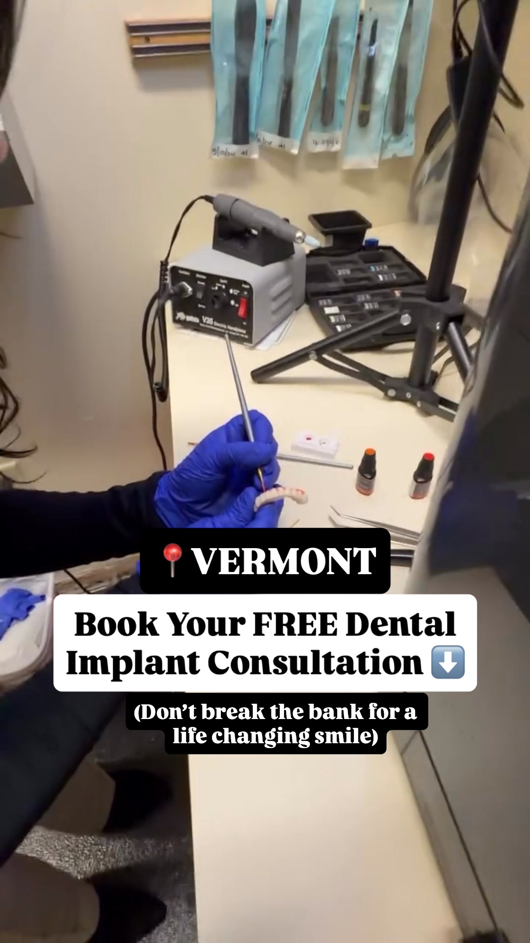 Brattleboro Dental Care Implant Dentist ad creative