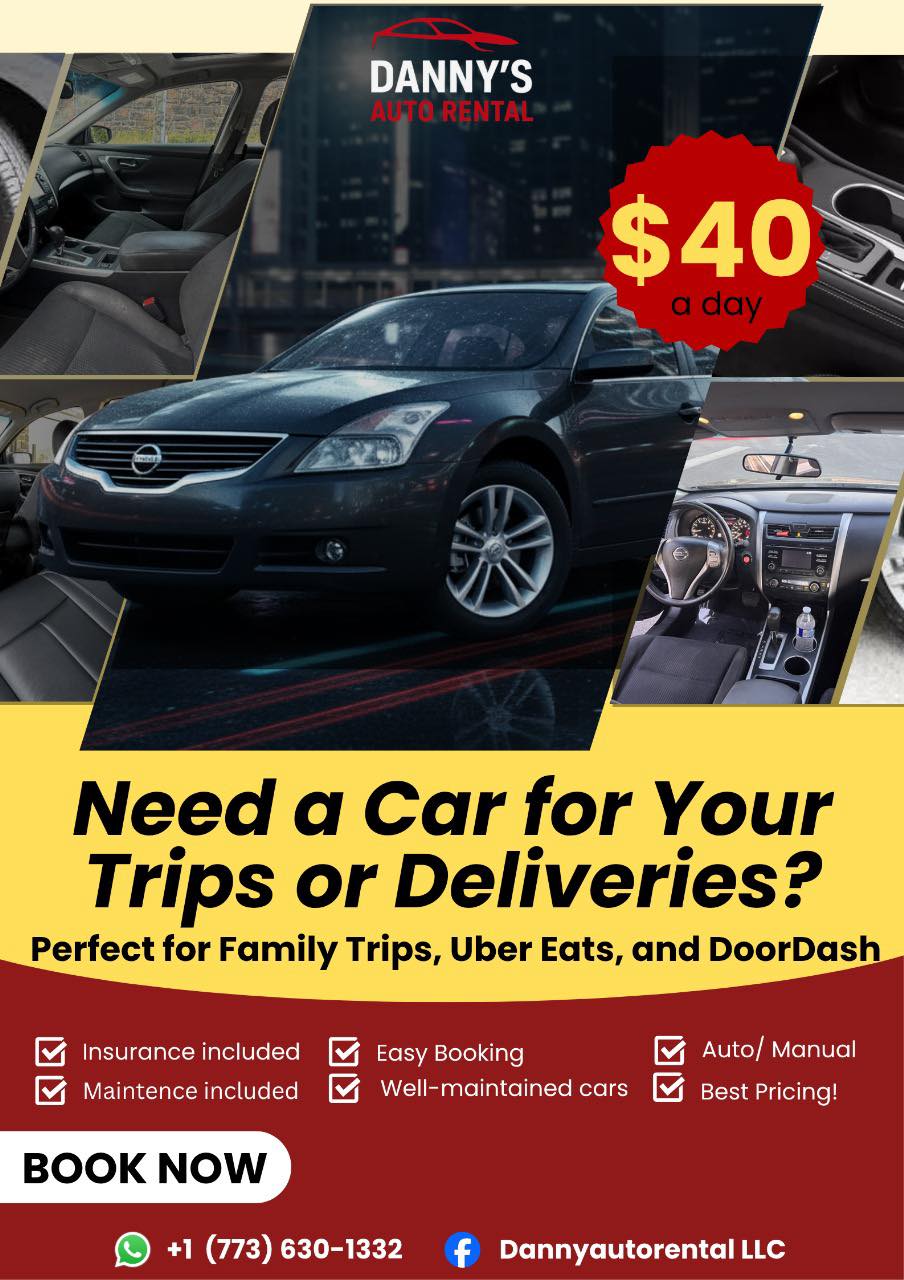 Dannyautorental LLC Auto Dealer ad creative