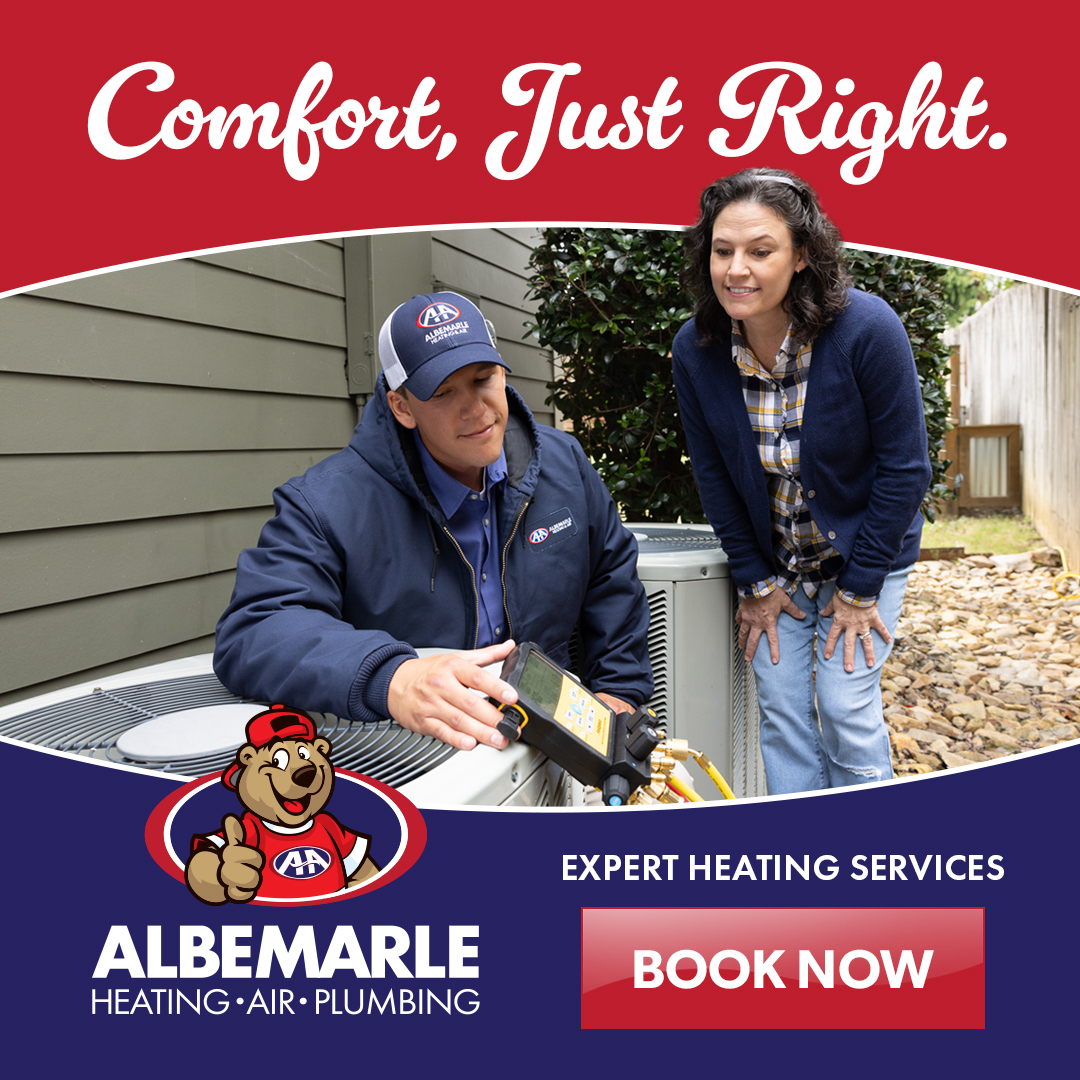Albemarle Heating & Air HVAC ad creative