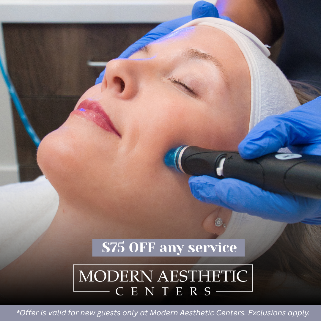 Modern Aesthetic Centers Med Spa ad creative